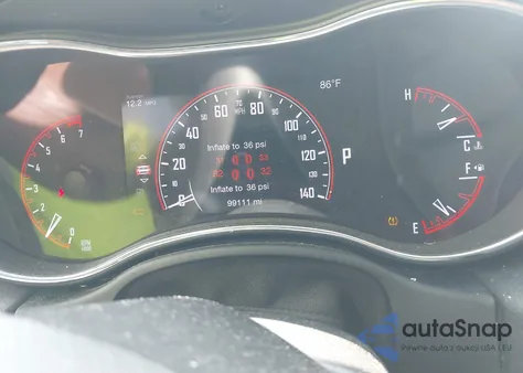 2016 Dodge Durango Limited z USA, uszkodzony, nr VIN 1C4RDJDG4GC374841